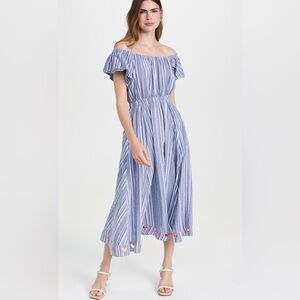 Kerri Rosenthal Tailor Stripe Dress